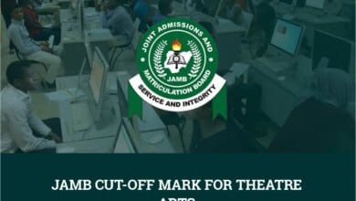 JAMB Cut Off Mark for Theatre Arts 2025