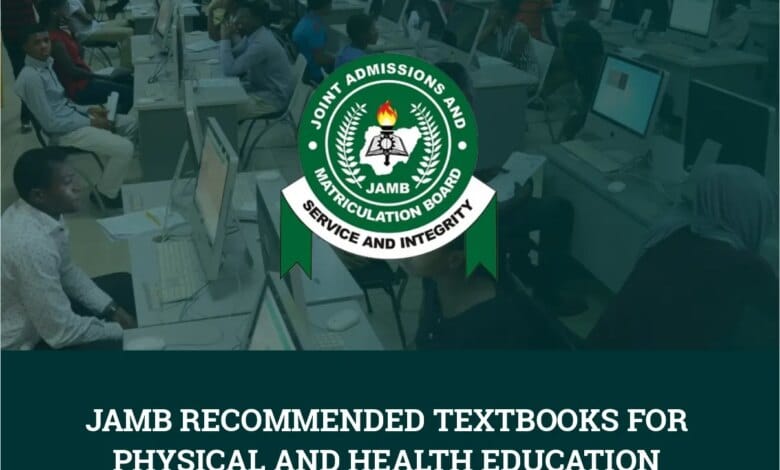 Approved JAMB Textbooks for Physical and Health Education