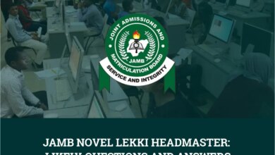 2026 JAMB Novel Lekki Headmaster | Likely Questions and Answers